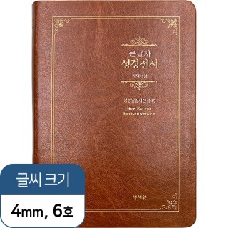 (Special단본) 성경전서 NKR73ESB 개역개정 /대/단본/색인/무지퍼/브라운 (10174)