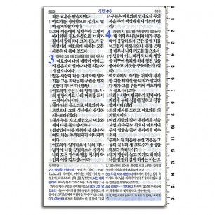 나눔포켓성경 개역개정판 시편 · 잠언 · 전도서 대/비닐/D브라운/휴대용분책성경 (93203)