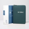 영문 NIV BIBLE 중 단본 지퍼 다크블루