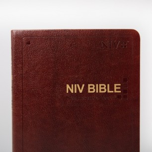 영문 NIV BIBLE 대 단본 다크브라운