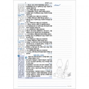 메모성경 개역개정판 새찬송가/특대/합본/색인/지퍼/초코(50228)