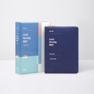 개역개정 뉴슬림굿모닝바이블 소 합본 금속지퍼 네이비 / 4504166