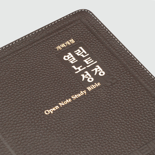 개역개정 우피 열린노트성경 대 단본 다크브라운 / 3332342
