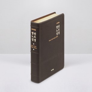 개역개정 우피 열린노트성경 대 단본 다크브라운 / 3332342
