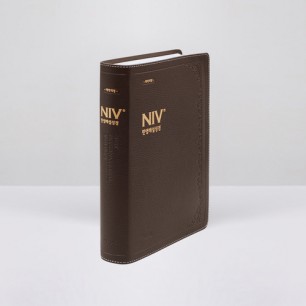 개역개정 우피 NIV한영해설성경 점보 단본 다크브라운 / 7801122