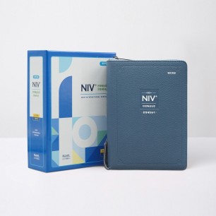 개역개정 NIV한영해설성경 소 합본 네이비 / 7824266
