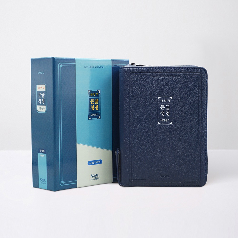 새번역 큰글성경 소 합본 네이비 / 1504166